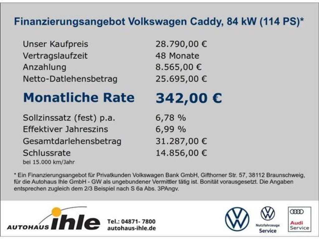 Volkswagen Caddy