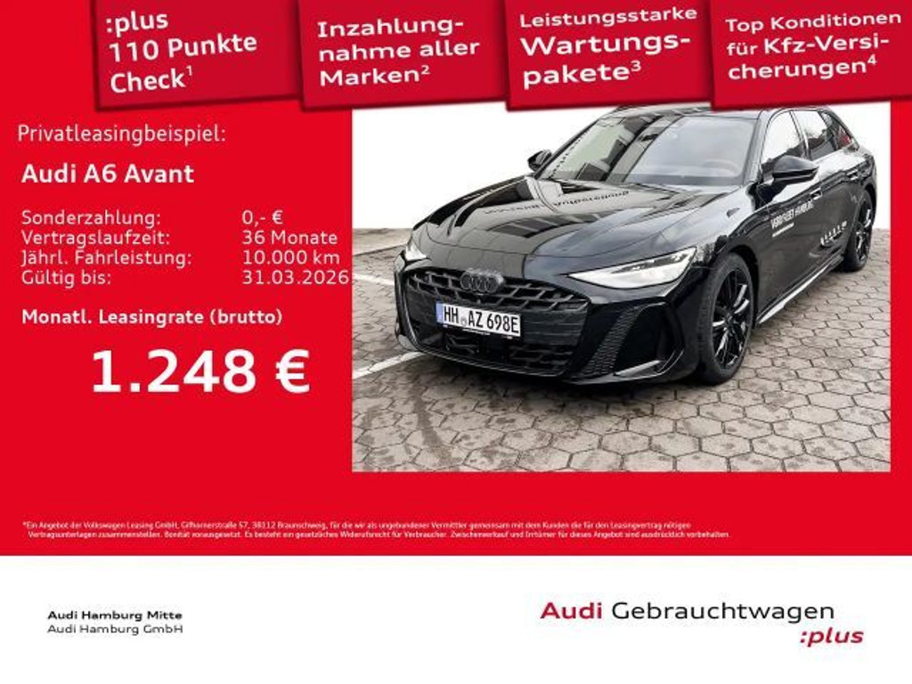 Audi A6 Quattro S-Tronic Hybride 2.0 TFSI