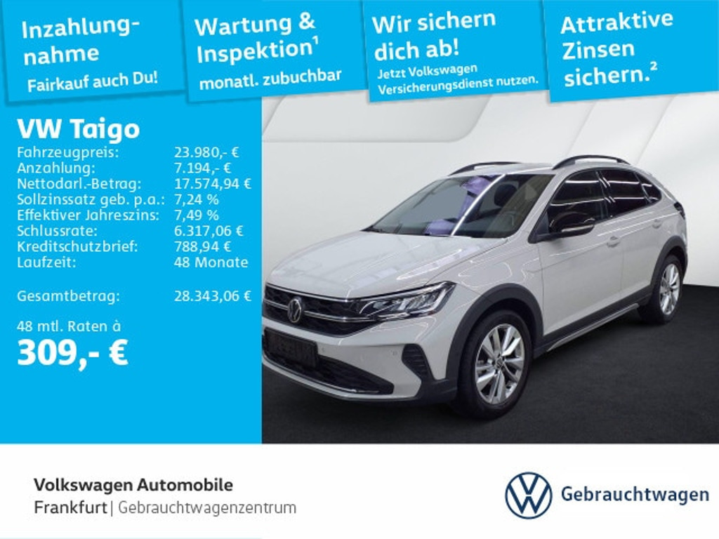 Volkswagen Taigo DSG 1.0 TSI