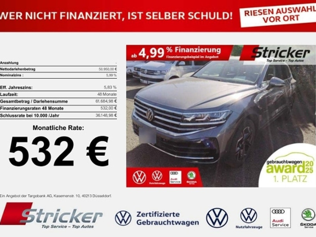 Volkswagen Touareg 3.0 V6 TDI