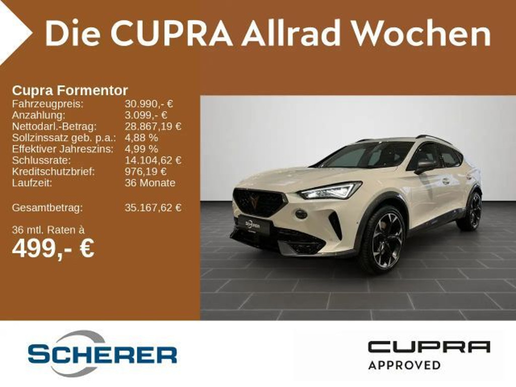 Cupra Formentor 2.0 TSI DSG VZ