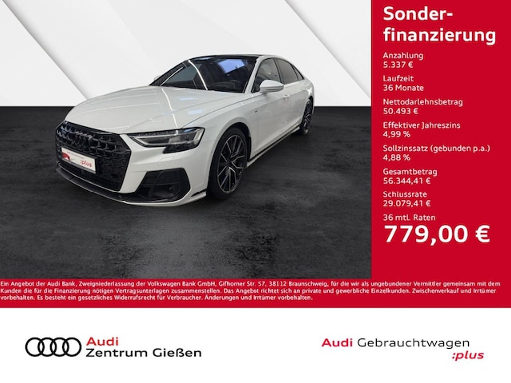 Audi A8 Quattro 55 TFSI