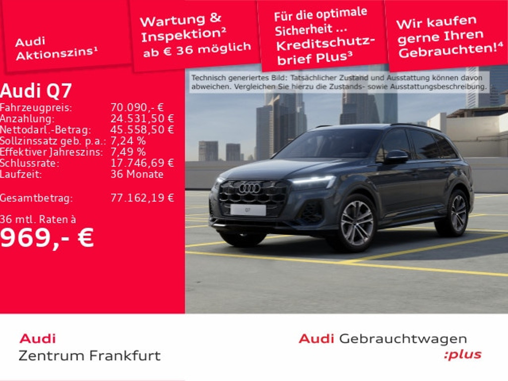 Audi Q7 Quattro S-Line 55 TFSI