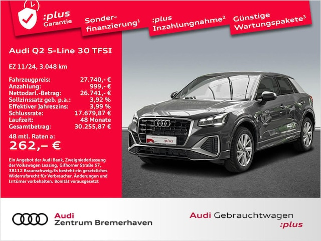 Audi Q2 S-Line 30 TFSI