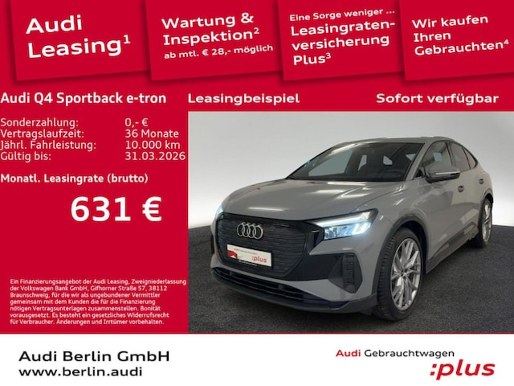 Audi Q4 e-tron Sportback Quattro