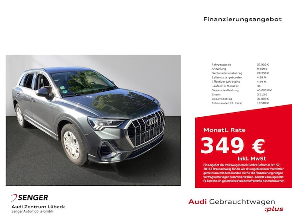 Audi Q3 Quattro S-Line S-Tronic 40 TDI