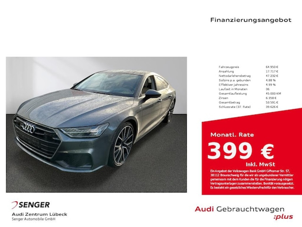 Audi A7 Sportback Quattro S-Tronic 55 TFSI