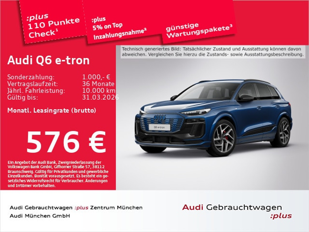 Audi Q6 e-tron Performance