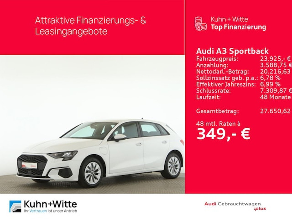 Audi A3 Sportback S-Tronic Hybride 40 TFSI