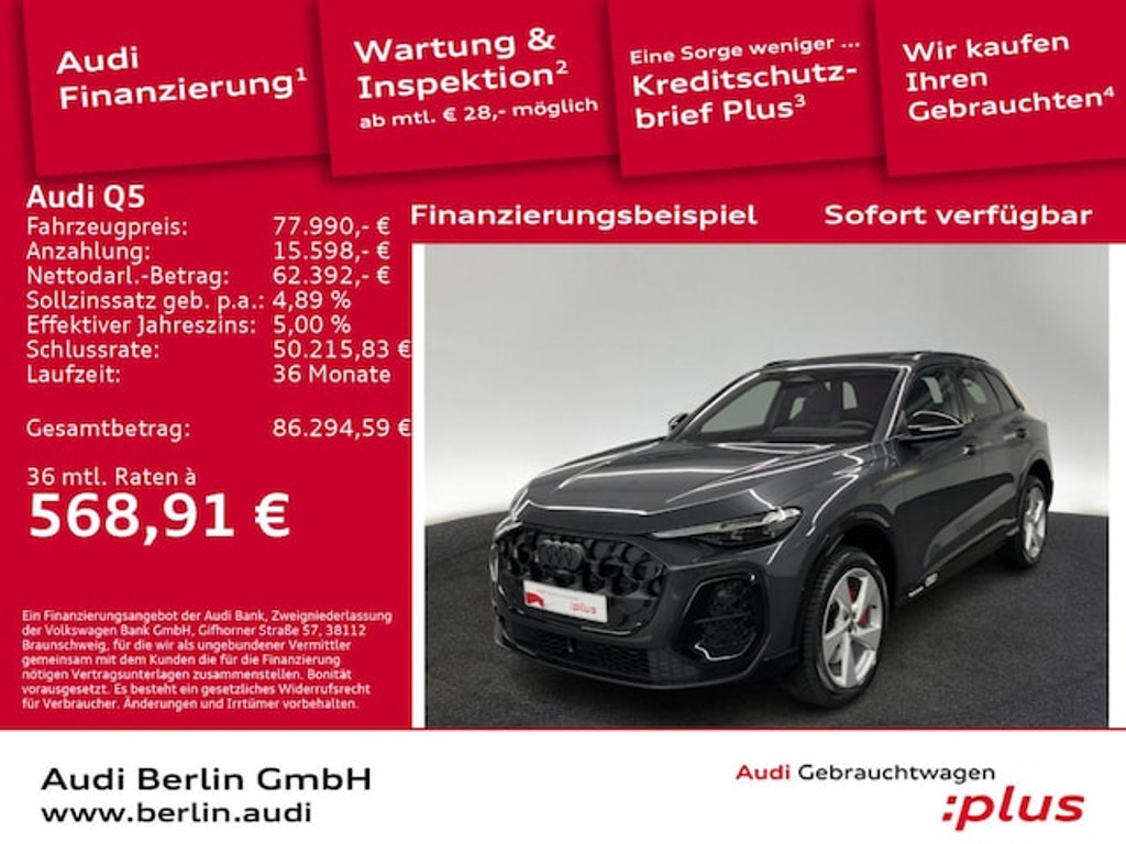 Audi Q5 Quattro S-Tronic Hybride