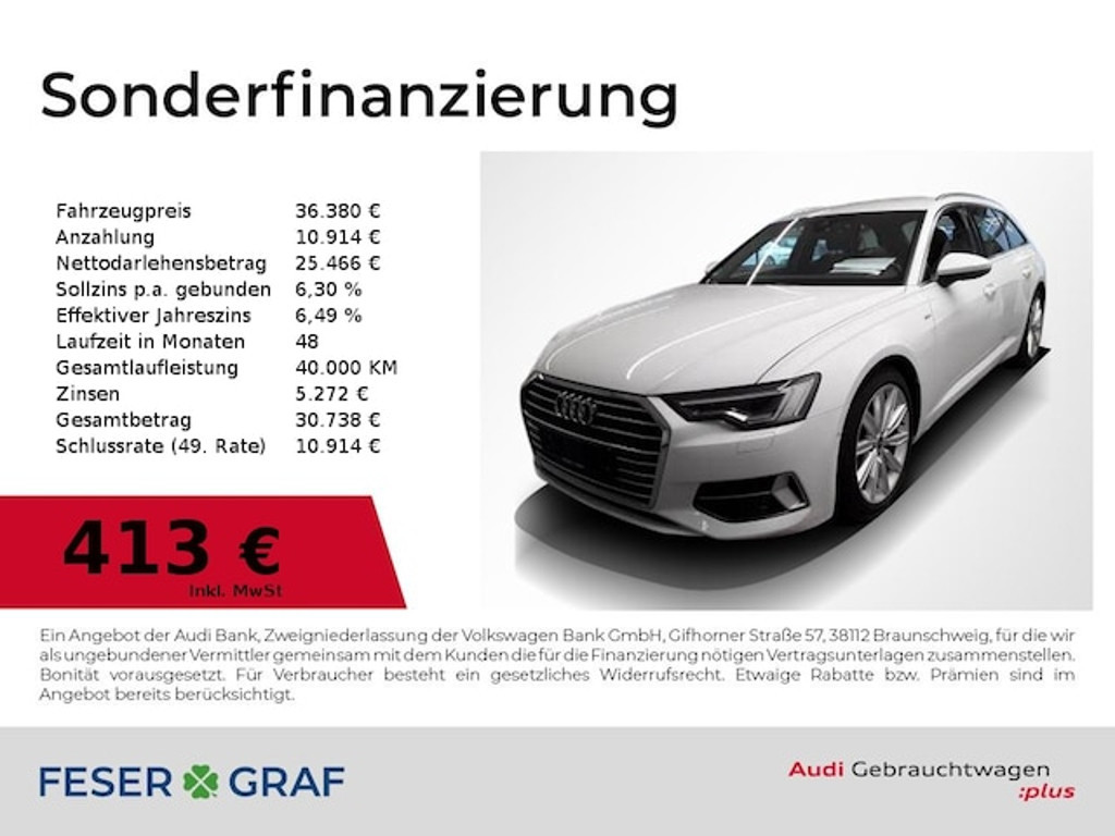 Audi A6 Avant Quattro S-Tronic Sport 40 TDI