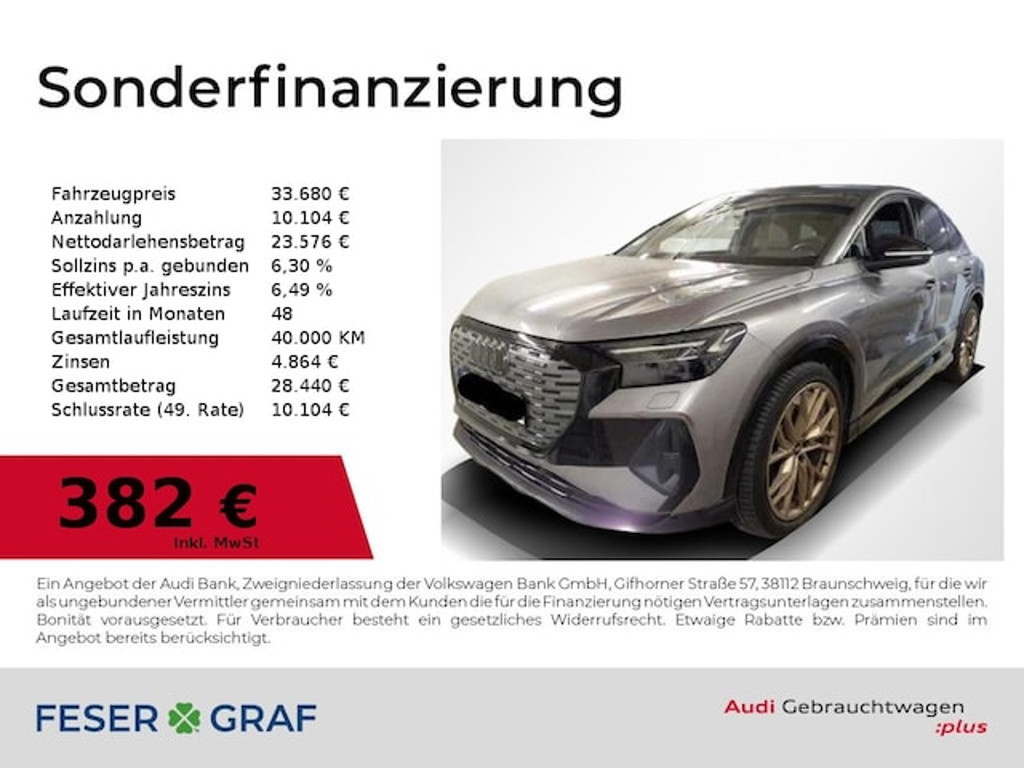 Audi Q4 e-tron Sportback 40