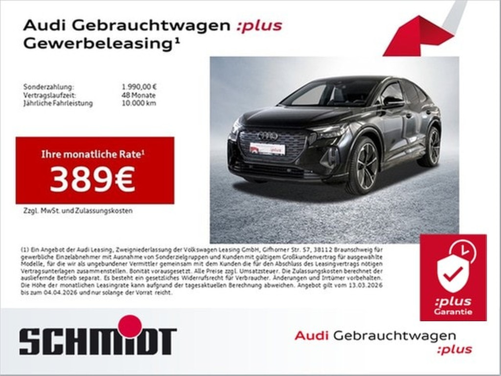 Audi Q4 e-tron Sportback Quattro