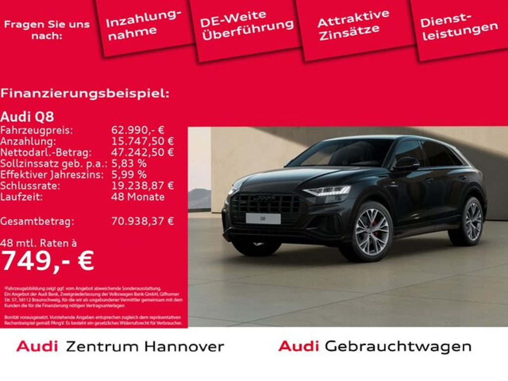 Audi Q8 Quattro 55 TFSI