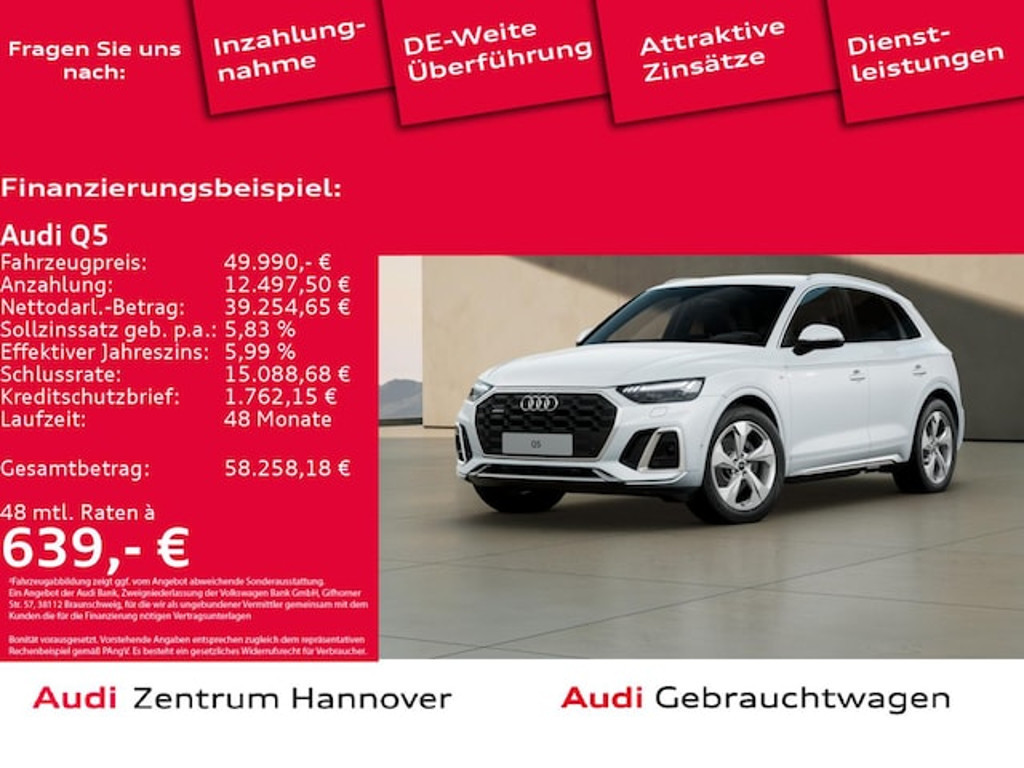 Audi Q5 Quattro S-Tronic 40 TDI