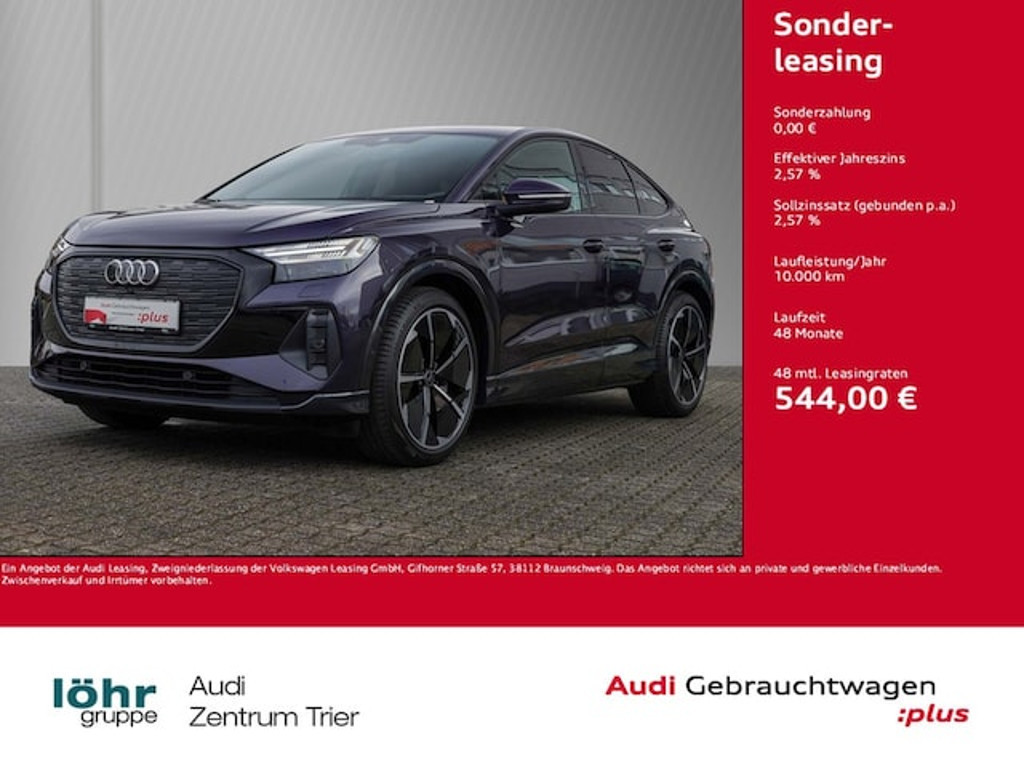 Audi Q4 e-tron Sportback Quattro