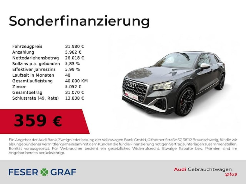 Audi SQ2 Quattro S-Tronic