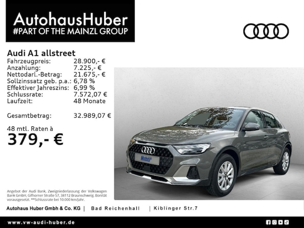 Audi A1 S-Tronic 30 TFSI Allstreet