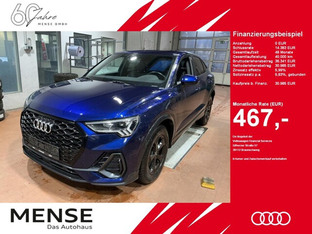 Audi Q3 Sportback S-Tronic Hybride 45 TFSI