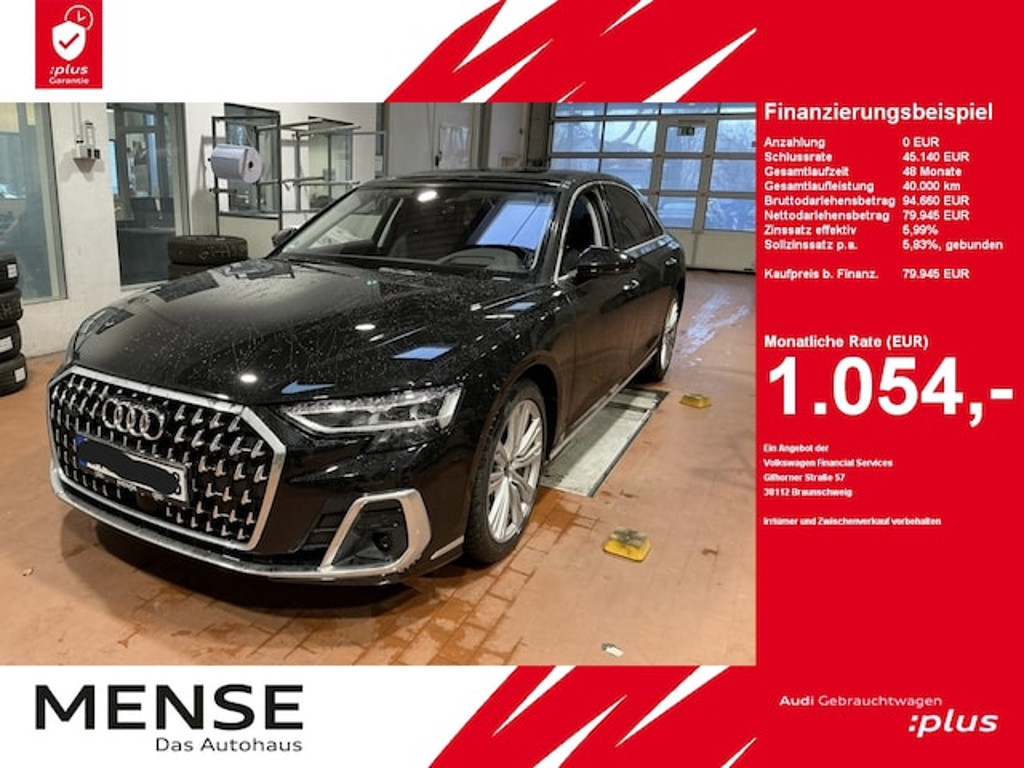 Audi A8 Quattro Hybride Lang 60 TFSI
