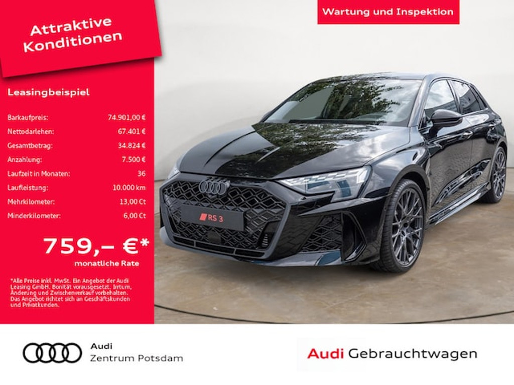 Audi RS3 Sportback Quattro S-Tronic