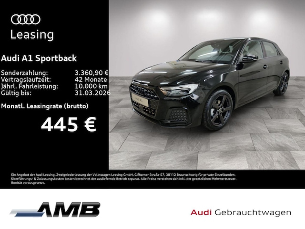 Audi A1 Sportback S-Tronic 30 TFSI