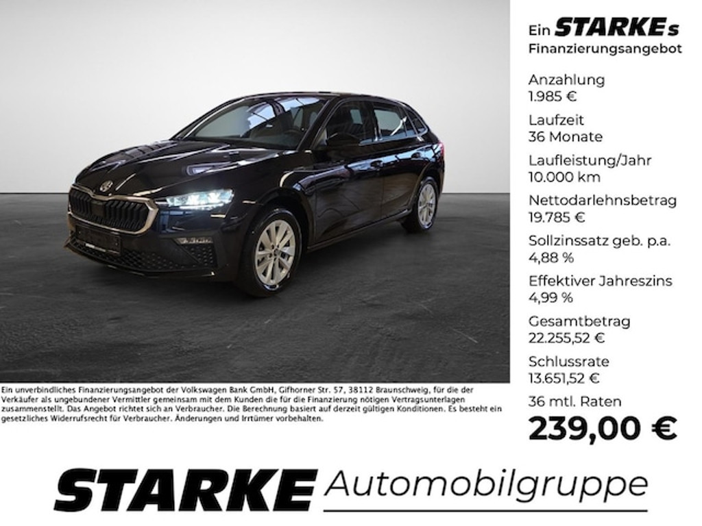 Skoda Scala 1.0 TSI Selection