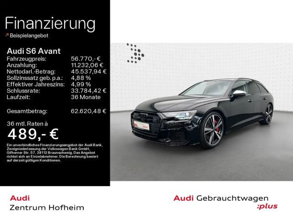 Audi S6 *PANO*B&O*Air*S-Sportsitz*Optik-Paket*