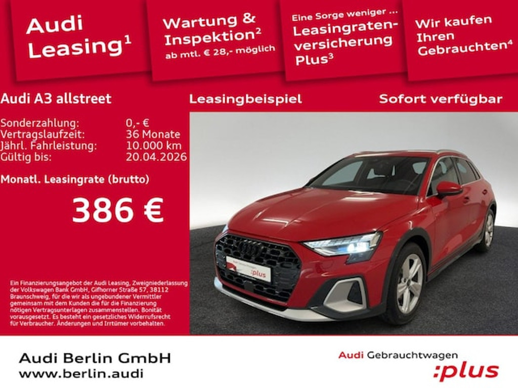 Audi A3 S-Tronic 35 TFSI Allstreet