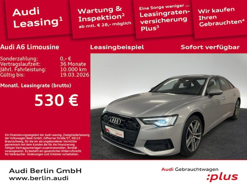Audi A6 Sedan Quattro S-Tronic 45 TFSI