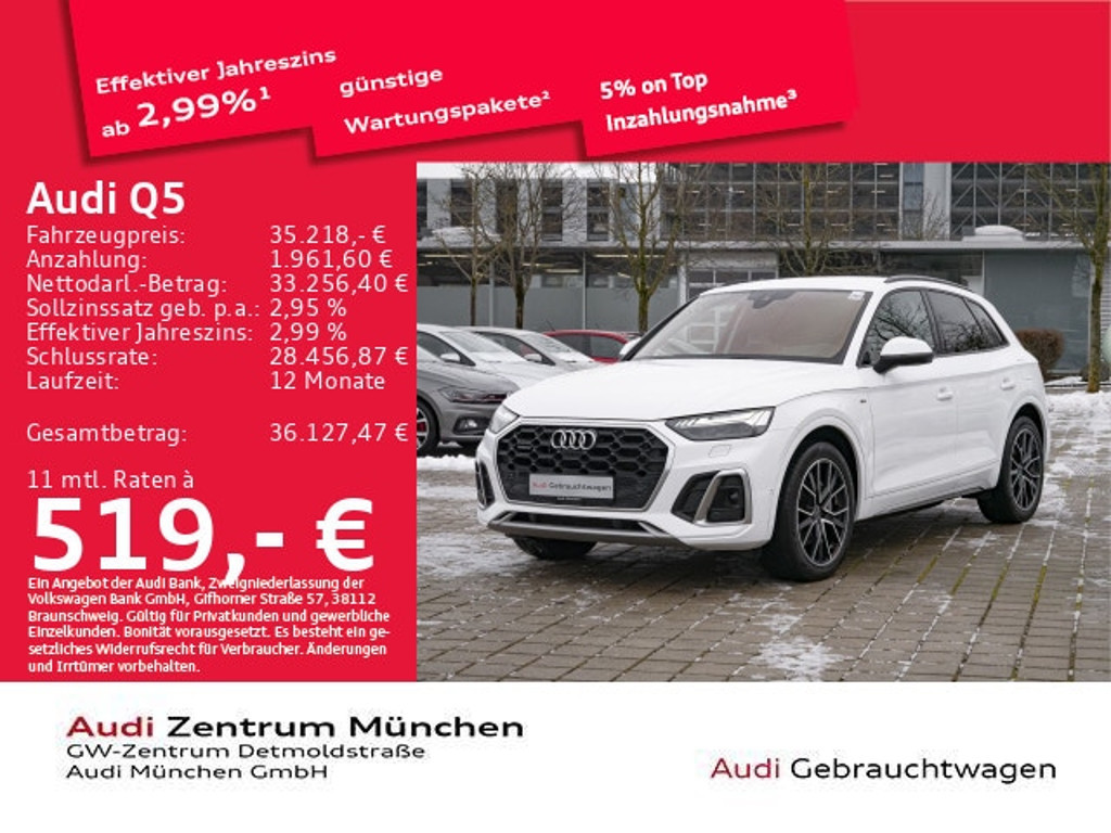Audi Q5 Quattro S-Tronic Hybride 55 TFSI