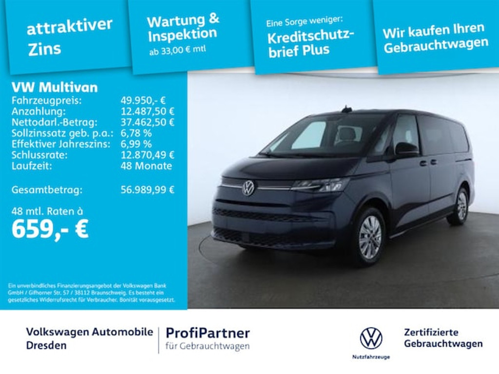 Volkswagen Multivan Life Lang T7
