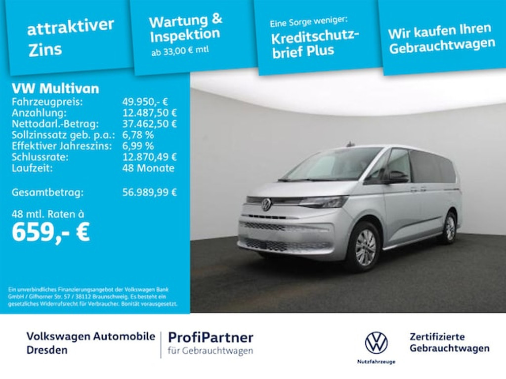 Volkswagen Multivan Life Lang T7