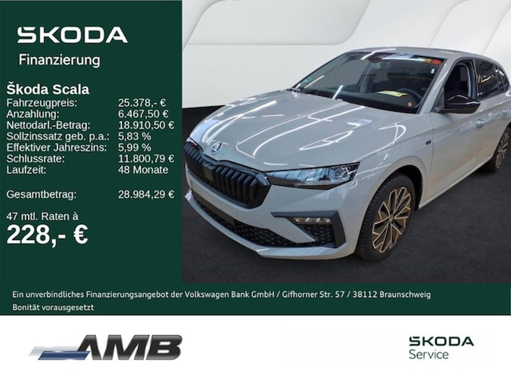 Skoda Scala 1.5 TSI Tour