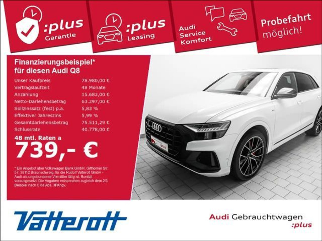 Audi Q8 Competition S-Line 50 TDI