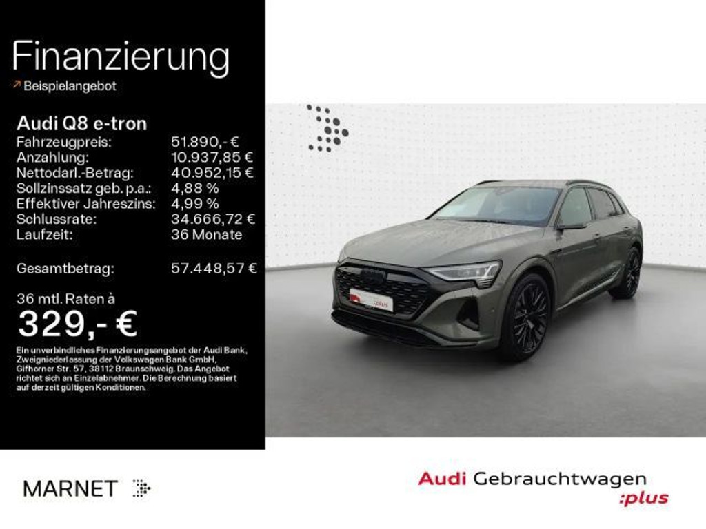 Audi Q8 e-tron Quattro 55