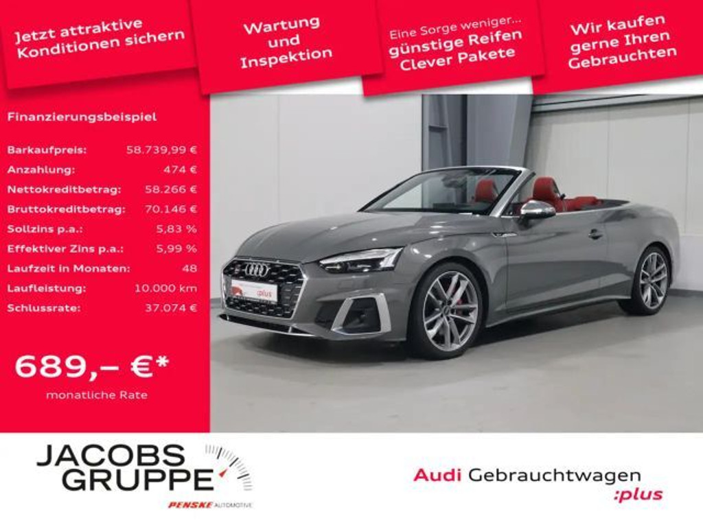 Audi S5 Cabriolet Quattro 3.0 TFSI