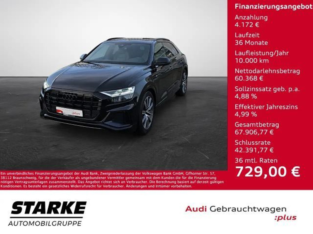 Audi Q8 Quattro S-Line 50 TDI