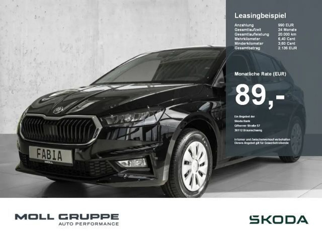 Skoda Fabia 1.0 MPI Essence LED PDC SHZ SOUNDSYS SPURH