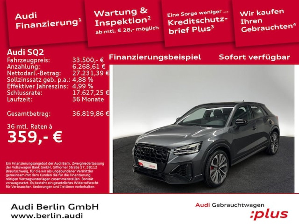 Audi SQ2 Quattro S-Tronic