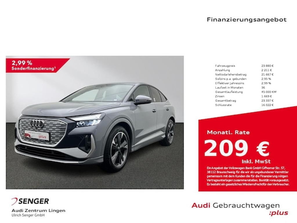 Audi Q4 e-tron Sportback 35