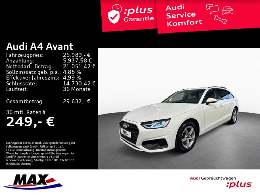 Audi A4 Avant S-Tronic 35 TFSI