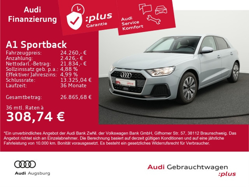 Audi A1 Sportback 30 TFSI