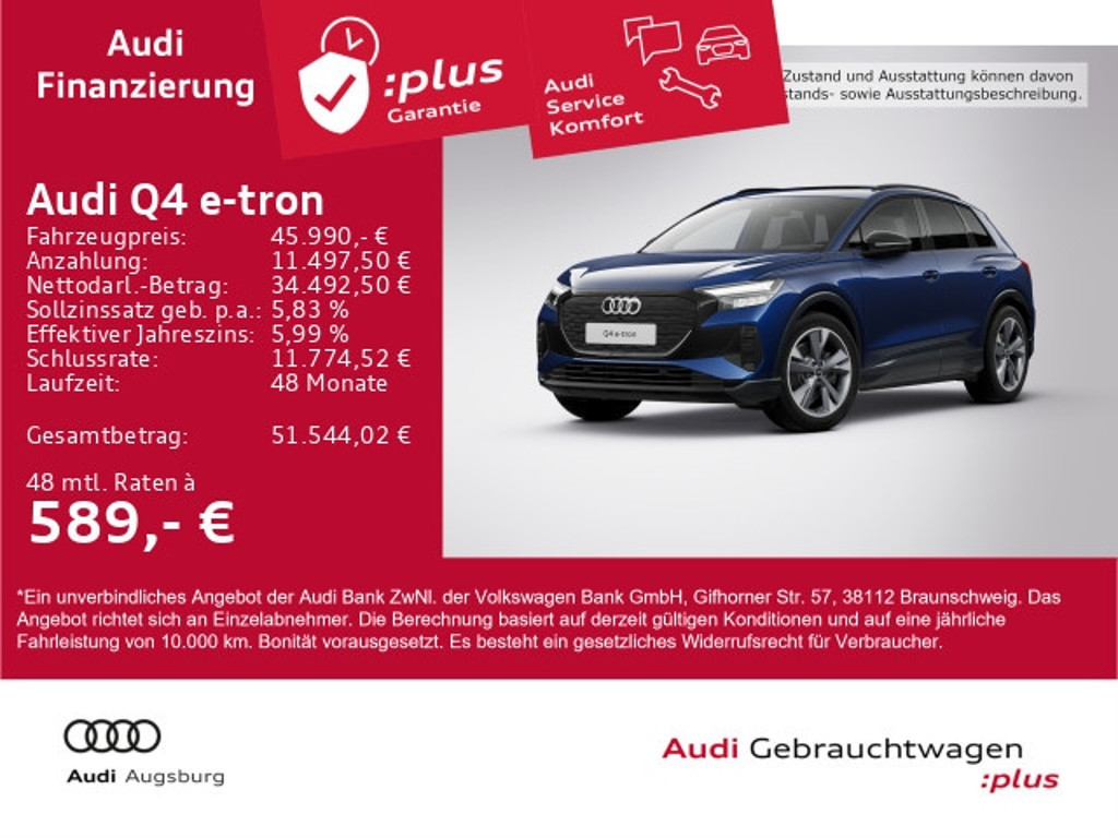 Audi Q4 e-tron Quattro