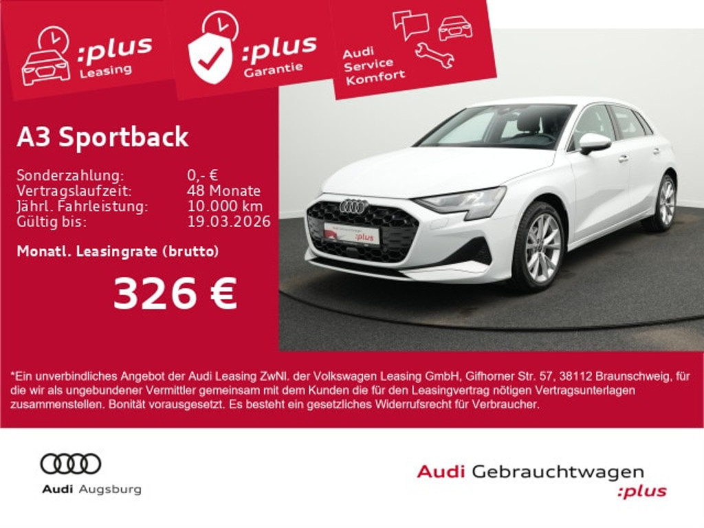 Audi A3 Sportback S-Tronic 35 TDI