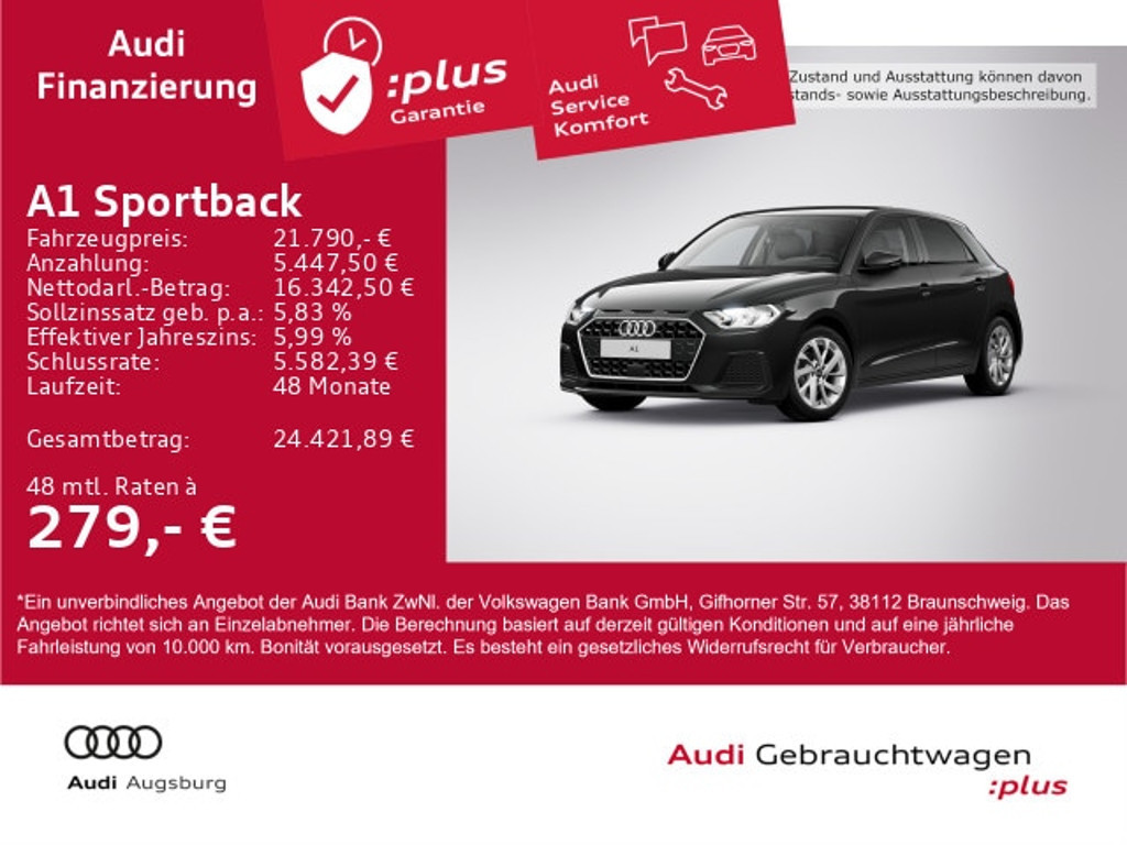 Audi A1 Sportback 25 TFSI