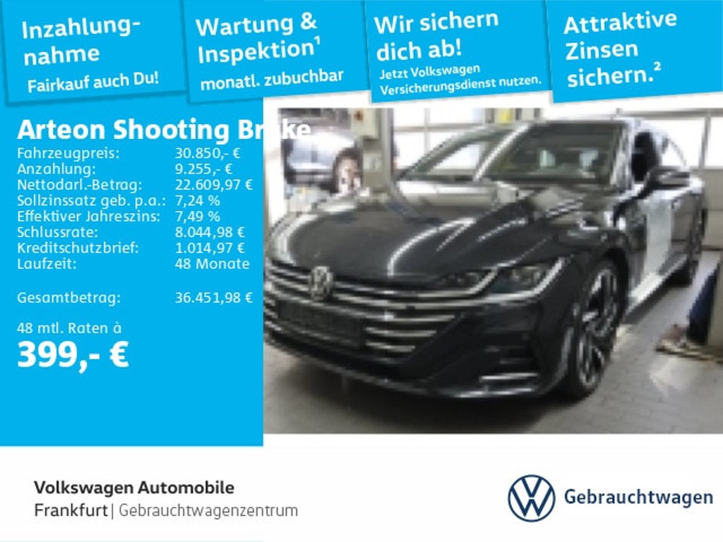 Volkswagen Arteon Shooting Brake DSG R-Line IQ.Drive 2.0 TDI