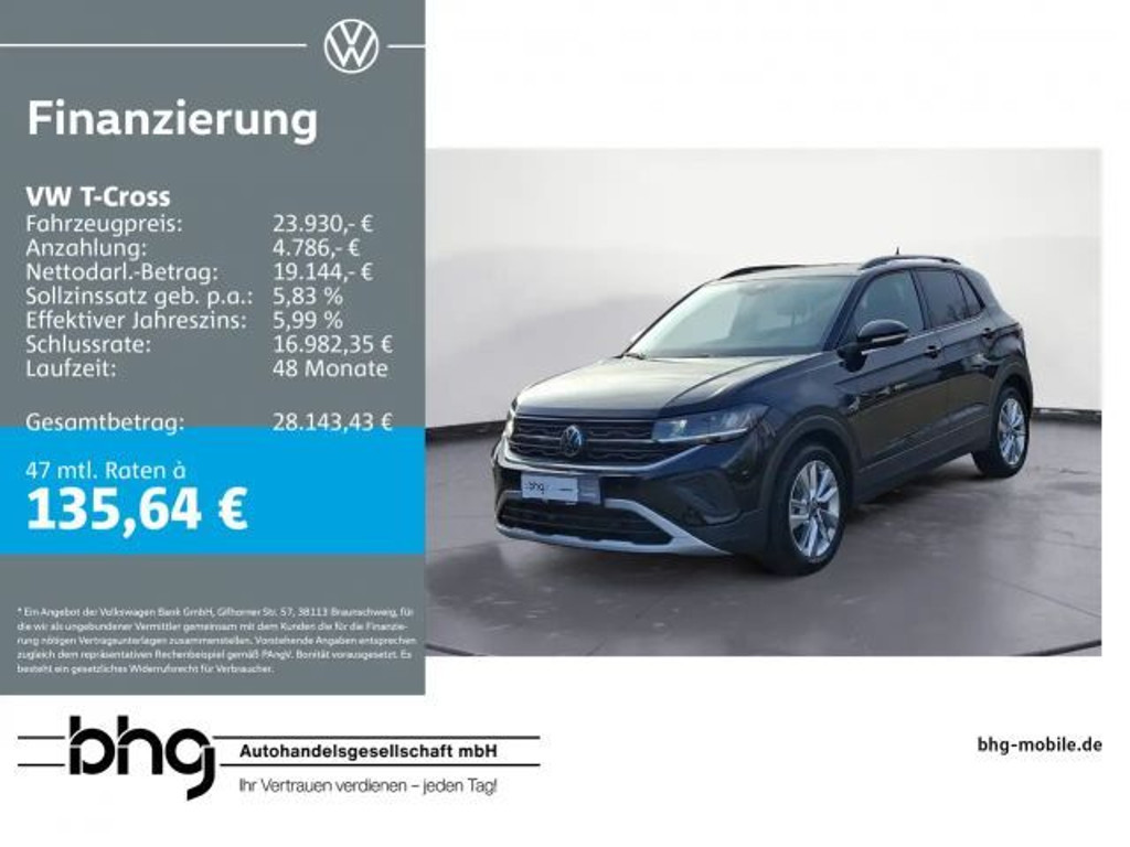 Volkswagen T-Cross DSG 1.0 TSI