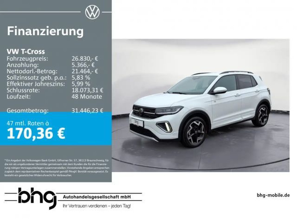 Volkswagen T-Cross DSG R-Line