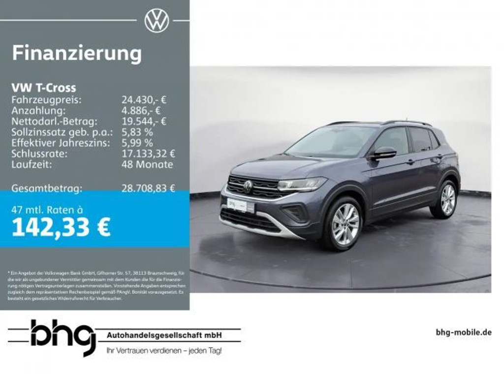 Volkswagen T-Cross DSG Life